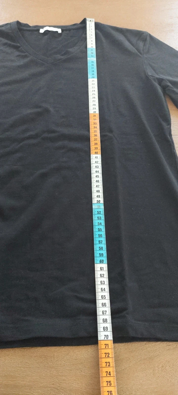 T-shirt Noir Col V Zara - Neuf - Taille L – photo 8